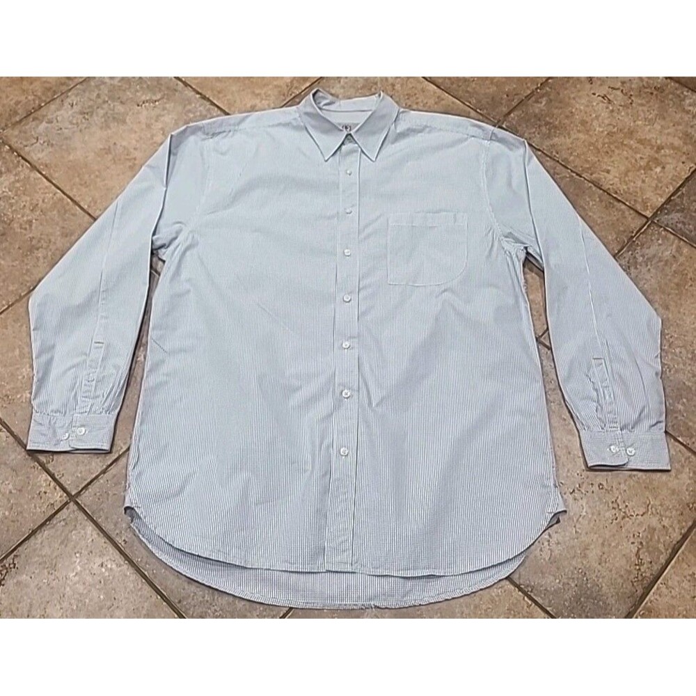 Territory Ahead Shirt Mens XLT Checkerd Pattern Button Up Long Sleeve